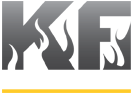 Das Logo der SFX-Firma Kron und Flammen